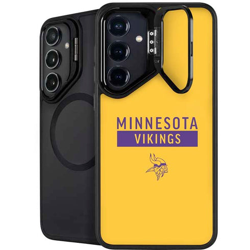 NFL Minnesota Vikings Yellow Performance Series Galaxy S24 Plus Kickstand Case
